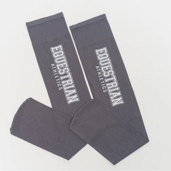 Tkeq | Equestrian athletics Boot Socks | Nickel | Brand new - Picture 1 of 2